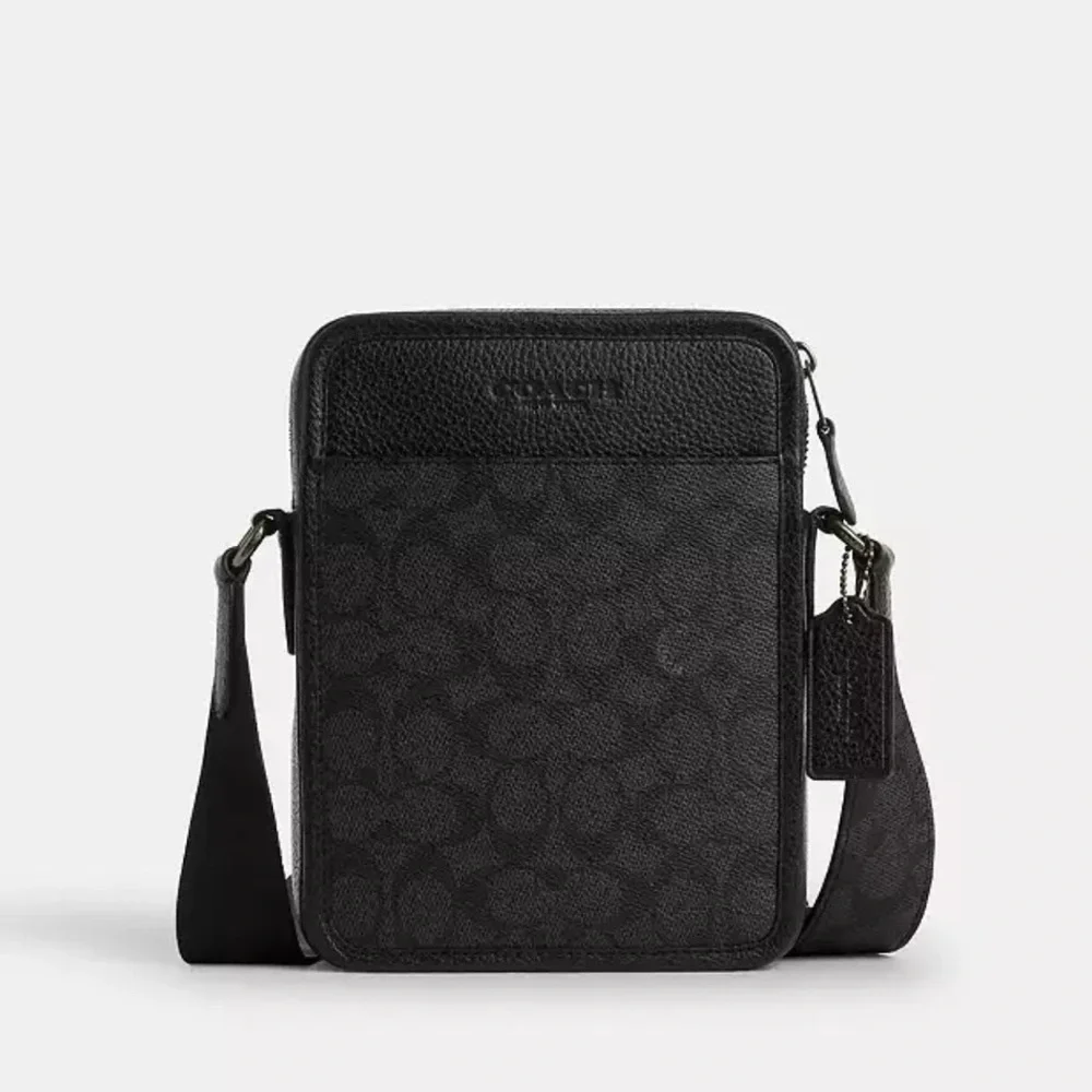 🔥SOLD🔥🖤Coach Sullivan Crossbody Bag In Signature Canvas🔥 - Picture 3 of 9
